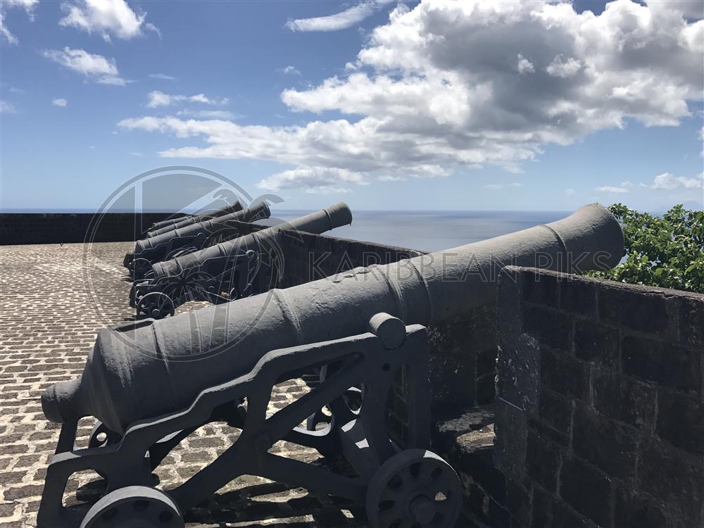 Canon de Brimstone Hill Fortress